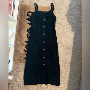 cotton on black dress